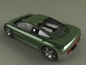 bentley hunaudieres concept 3D Model