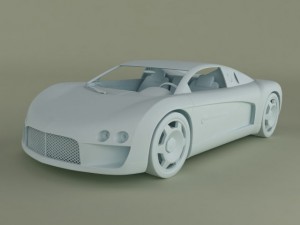 bentley hunaudieres concept 3D 模型