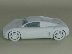 bentley hunaudieres concept 3D 模型