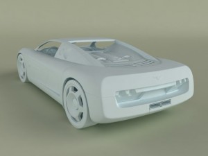 bentley hunaudieres concept 3D 模型
