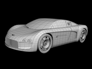 bentley hunaudieres concept 3D 模型