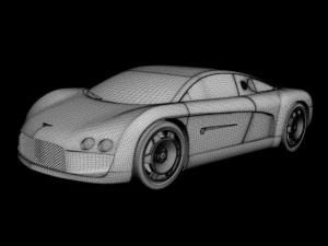 bentley hunaudieres concept 3D Model