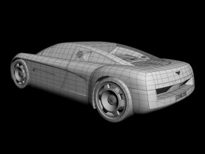 bentley hunaudieres concept 3D 模型
