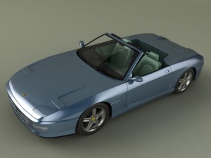 ferrari 456 gt venice Modelo 3D