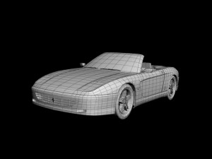 ferrari 456 gt venice Modelo 3D