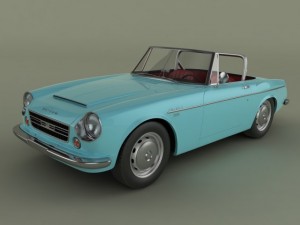 datsun 2000 fairlady 3D Model