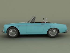 datsun 2000 fairlady Model 3D
