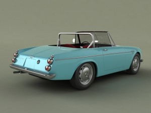 datsun 2000 fairlady Model 3D