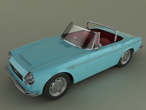 datsun 2000 fairlady Model 3D