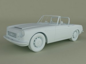 datsun 2000 fairlady Model 3D