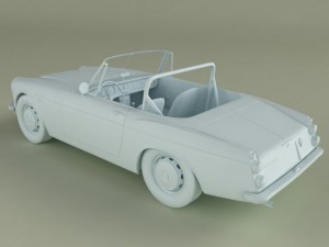 datsun 2000 fairlady Model 3D