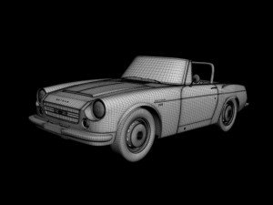 datsun 2000 fairlady Model 3D