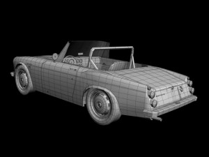 datsun 2000 fairlady Model 3D