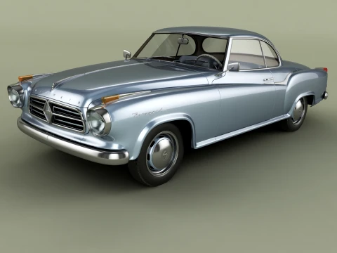 Borgward Isabella Coupe 3D Model