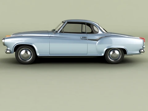 Borgward Isabella Coupe 3D Model