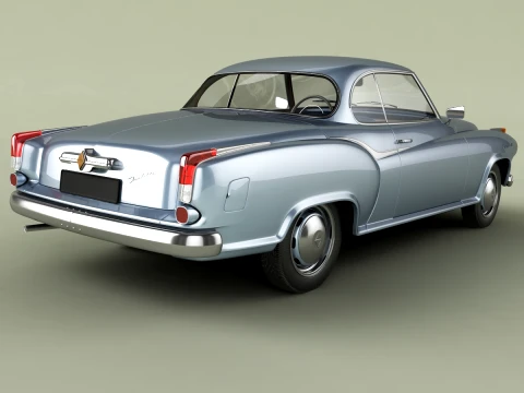 Borgward Isabella Coupe 3D Model