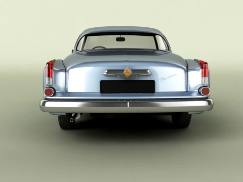 Borgward Isabella Coupe 3D Model