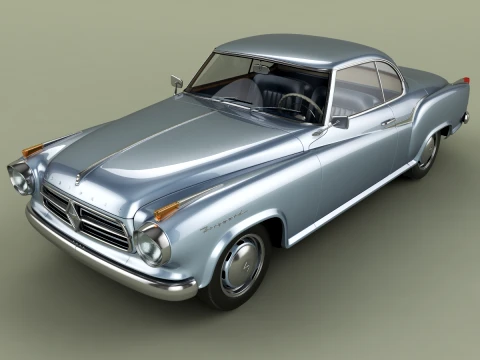 Borgward Isabella Coupe 3D Model