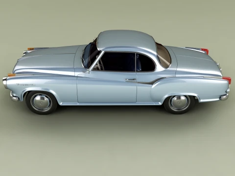 Borgward Isabella Coupe 3D Model