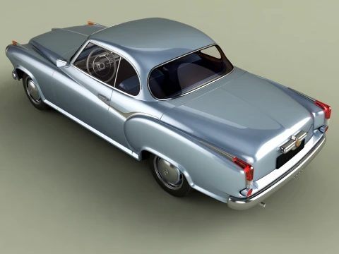 Borgward Isabella Coupe 3D Model