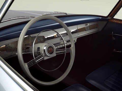 Borgward Isabella Coupe 3D Model