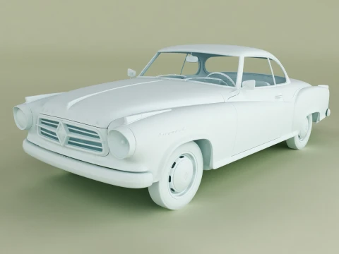 Borgward Isabella Coupe 3D Model