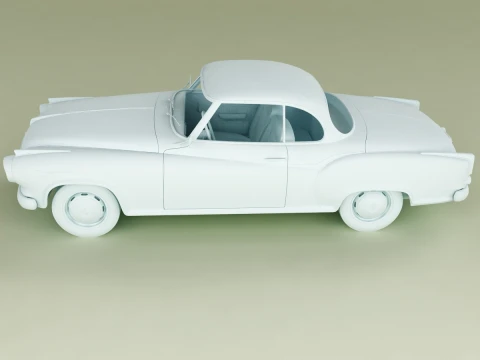 Borgward Isabella Coupe 3D Model