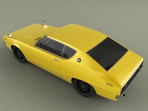 datsun skyline 240k gt 3D 모델