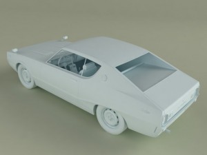datsun skyline 240k gt 3D 모델