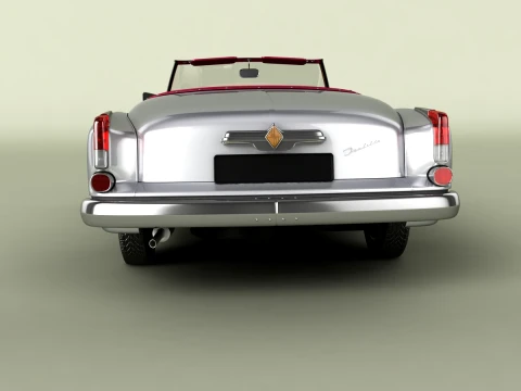 Borgward Isabella Convertible 3D Model