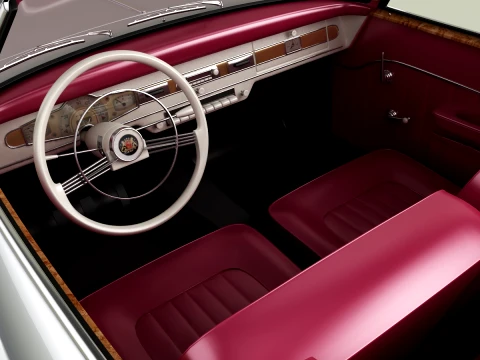 Borgward Isabella Convertible 3D Model