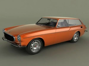 volvo p 1800 es station wagon Modello 3D
