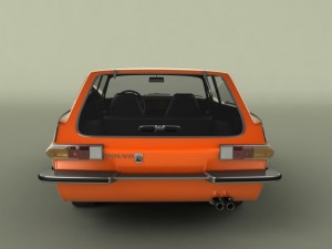 volvo p 1800 es wagon 3Dモデル
