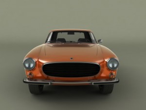 volvo p 1800 es wagon 3Dモデル