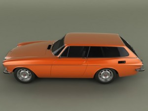 volvo p 1800 es wagon 3Dモデル