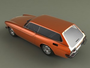 volvo p 1800 es wagon 3Dモデル
