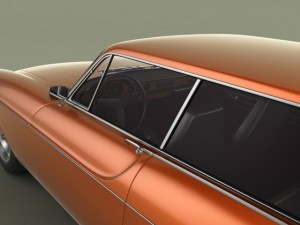 volvo p 1800 es wagon 3Dモデル