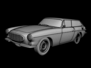 volvo p 1800 es wagon 3Dモデル