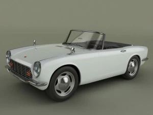 honda s600 3D Model