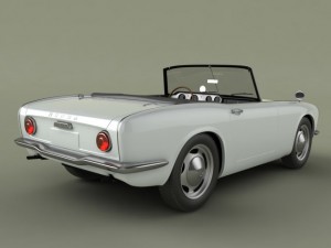 honda s600 3D Model