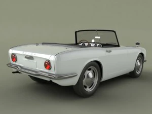 honda s600 3D Model