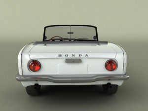 honda s600 3D Model