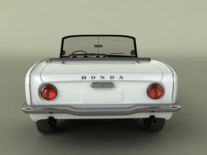 honda s600 3D Model