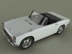 honda s600 3D Model