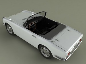 honda s600 3D Model