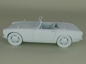 honda s600 3D Model
