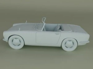 honda s600 3D Model