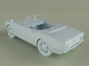 honda s600 3D Model