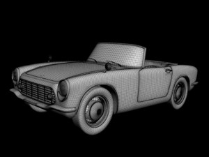 honda s600 3D Model