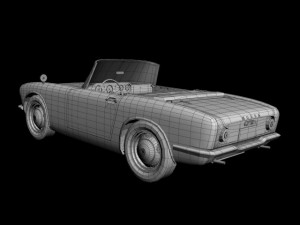 honda s600 3D Model